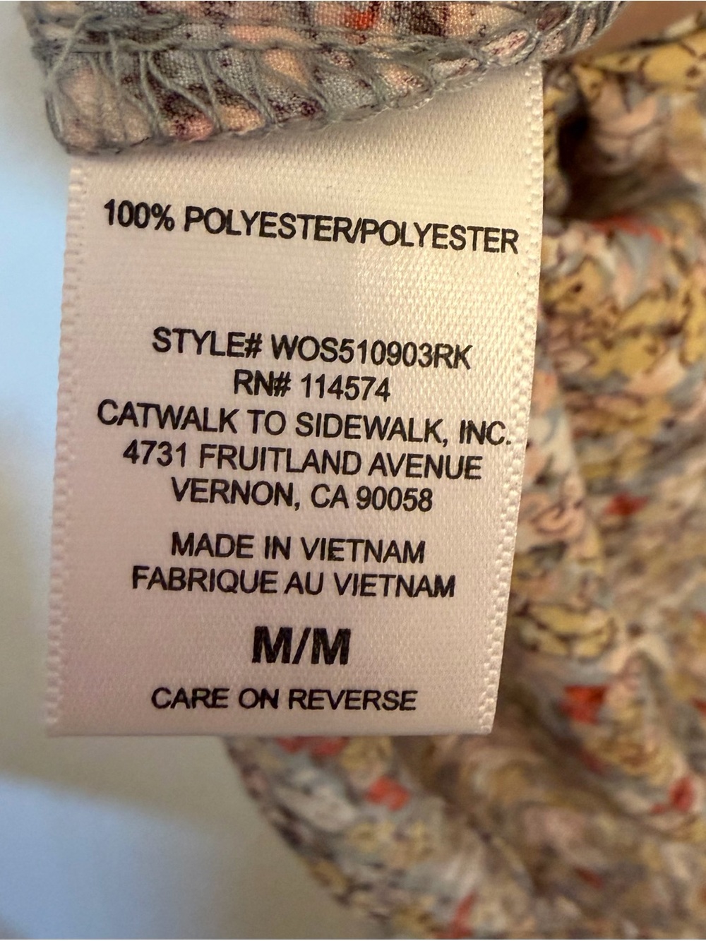 Pleione Floral Ruffle Button-Front Blouse - Multi-Color - Picture 5 of 6